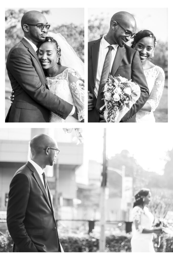 Yanisse & Daniel - Couple Photography - Sunset - Black and White - Filles d'honneur - Garçons d'Honneur - Wedding Photography - Douala - Cameroon - ArtMinders
