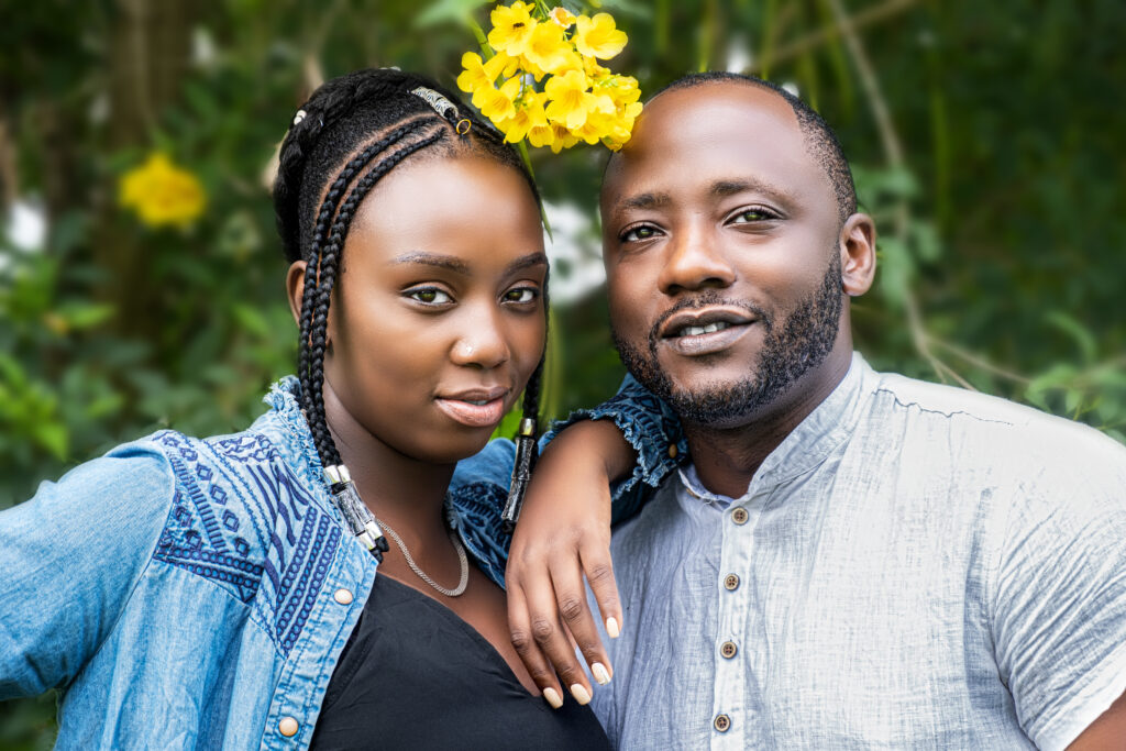 Leyla & Cliff - Engagement Session - Smile & Flowers 2 - Wedding Photography - Yaounde - Cameroon -