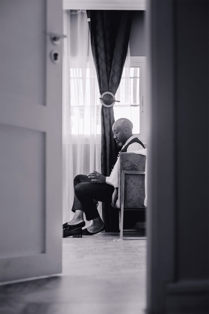 Nadine et Alain - Civil Wedding - Religious Wedding - Benediction Nuptiale - Black and White Photography - Traditional African Wedding - Mariage Traditionnel Africain - Cultural Heritage - Héritage Culturel